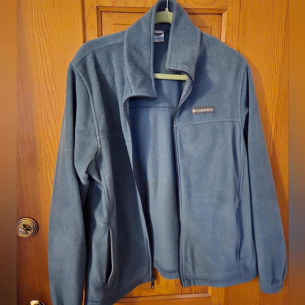Columbia Mens Steens Mountain 2.0 Full Zip Fleece Jacket Everblue Large Gorpcore